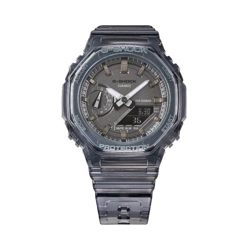 Casio Men's Resin 200M Water Resistant Analog Shock Resistant Quartz Watch GMA-S2100SK-1A