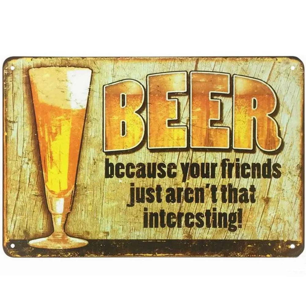 I Beleive in Have Another Beer Metal Tin Signs Posters Plate Wall Decor for  Bars Man Cave Cafe Clubs Retro Posters Plaque