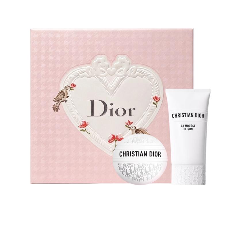 Dior La Mousse Off/On Foaming Cleanser With Le Baume Limited Edition Gift Set