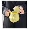 Hug Pear Mug Funny Pear Drinking Cup Cute Girl Office Ceramic Cartoon Water Cup with Lid