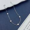 S925 Sterling Silver Heart Paperclip Bracelet - 2026 Trendy, Fashionable & Versatile Women's Jewelry