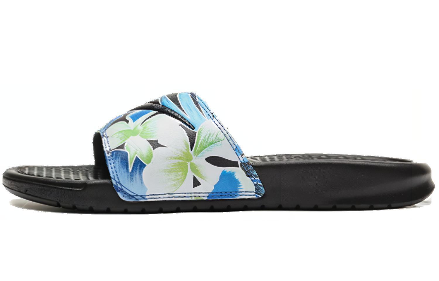 Nike Benassi Jdi Print  Black  Women s 618919-029 35.5