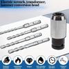 Hammer Drill Converters Impact Wrench Adapter with Leather Rings Pin Design Secure Connection Long Last Performances