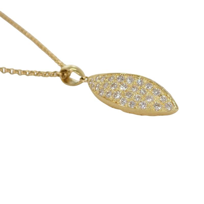 no brand  Necklace K18 yellow gold Women
