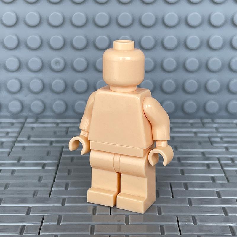 DIY Transparent Minifigure Building Blocks - Plain & Multi-color Paintable