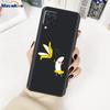 For Samsung Galaxy M22 Case SM-M225FV Black Bumper Soft TPU Cover For Samsung M32 4G M325FV Case Silicone M 22 M 32 Fundas Cute