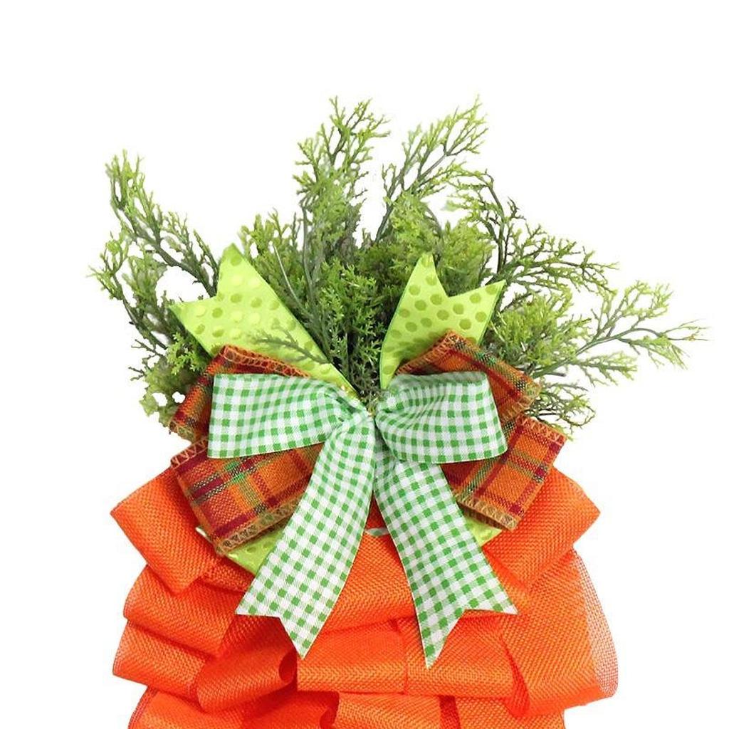 Easter Wreath Easter Decoration DIY Crafting 12inchx22inch Teardrop Swag for Indoor Party Holiday Thanksgiving