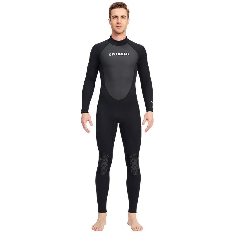 3mm Full Body Wetsuit Diving Snorkeling Surfing Water Sports Unisex Thermal Neoprene Rash Guard