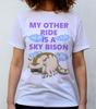 Appa Sky Bison T Shirt Artwork Avatar The Last Airbender Inspired