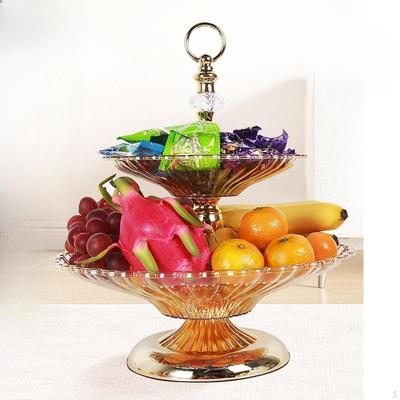 Dessert Plates European Serving Tray Cupcake Stand Dishes Server Fruit Bowl Dry Food Display