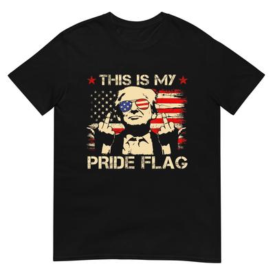 Dies ist mein Stolzflagge USA Amerikanisches 4. Juli Patriotisches T-Shirt