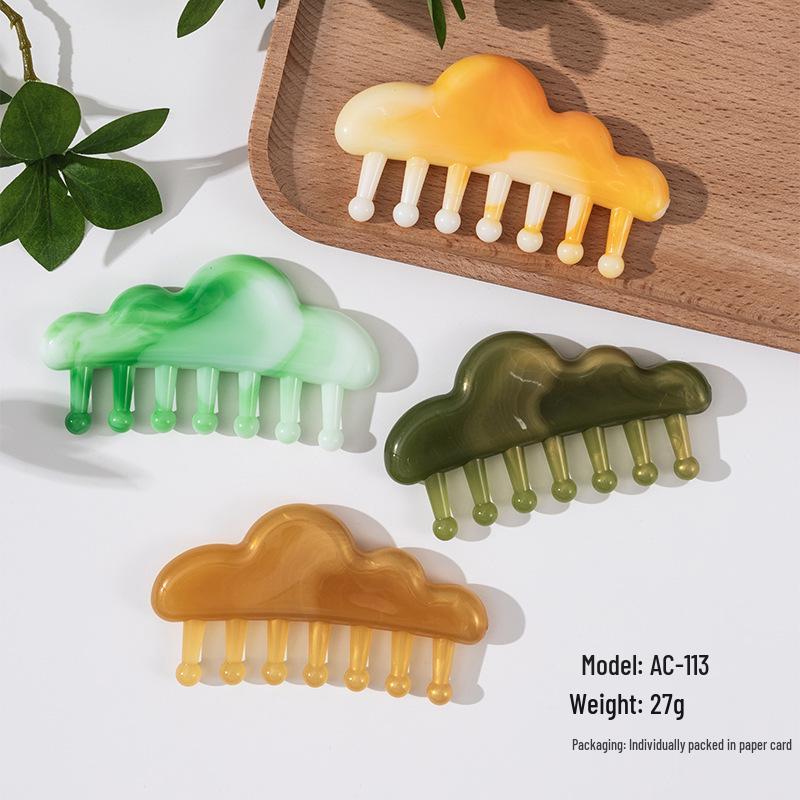 Scalp Meridian Head Therapy Gua Sha Facial Cupping Massage Comb