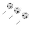 3 Set Football Cabinet Knobs Ball Sports Theme Single Hole Drawer Ceramic Handle Pulls For Cupboard Wardrobe