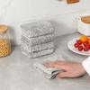 Bamboo Charcoal Degreasing Dishcloth - Absorbent, Scouring Kitchen Towel
