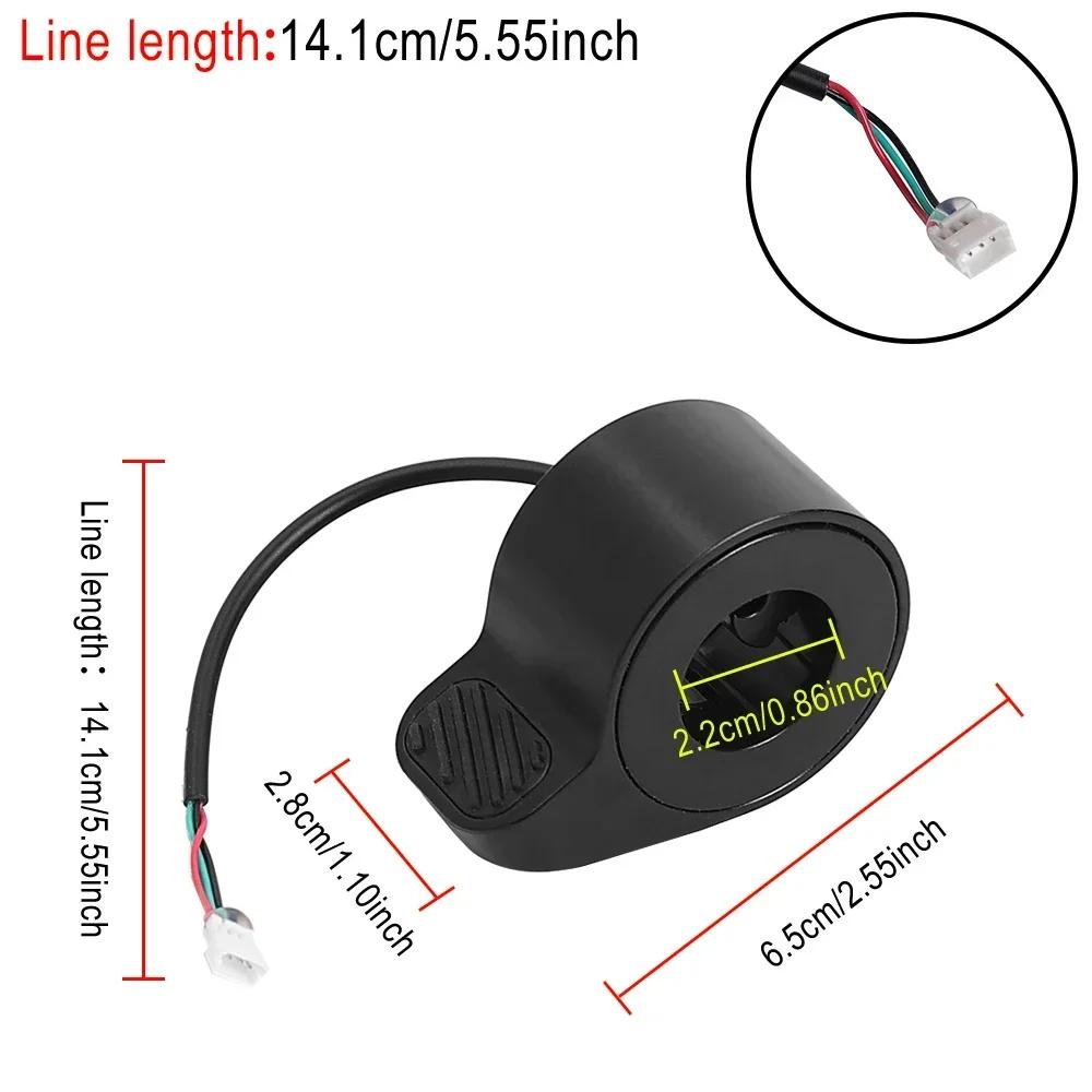 Gasspedal Tommel Hastighetskontroll For Ninebot E2 E F D Serien Elektrisk Sparkesykkel Finger Gasspedaler Reservedeler