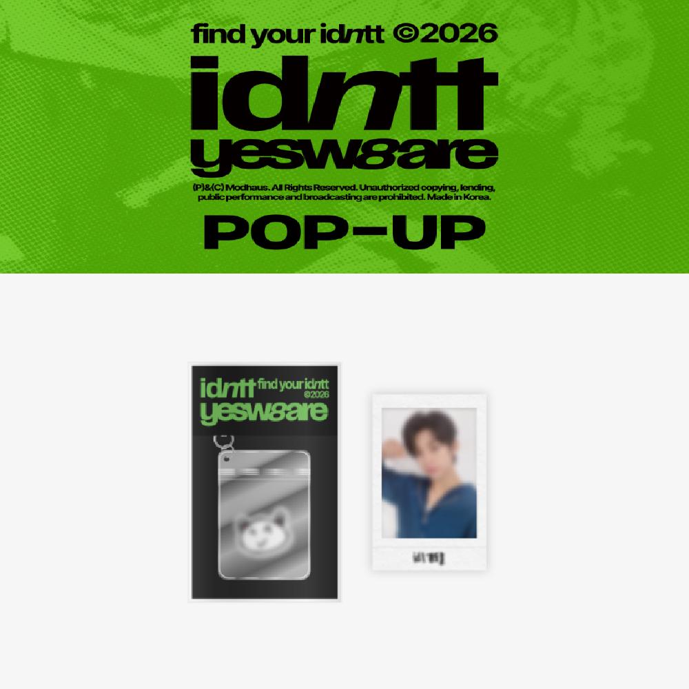 idntt yesweare POP-UP Магазин Косметичка на молнии Брелок Kim Dohun