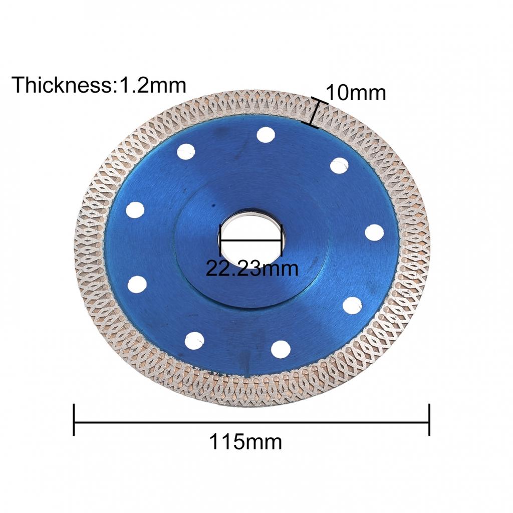 Disc Porțelan Super Subțire Tăiere Lină și Fără Așchii Disc 4 inch