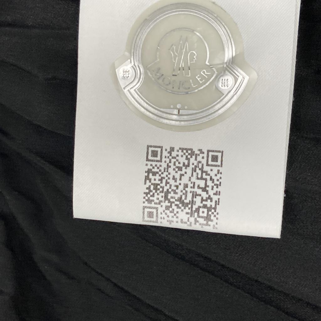 MONCLER E20932530000 Black GONNA Pleated Skirt skirt 44 blackUsed