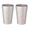 maebata Tumbler Cup Disney 280ml Stainless Steel Vacuum Insulated Keeps Hot and Cold Condensation Prevents Condensation Boxed Gift Present 65088
