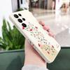 Twigs Flower Willow Phone Case For Samsung Galaxy S24 S23 S22 S21 S20 Ultra Plus FE S10 S9 S10E Note 20 ultra 10 9 Plus Cover