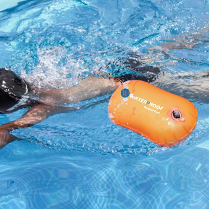 OLOMM Double Airbag Anti-Drowning Safety Buoy Supports 180 lbs