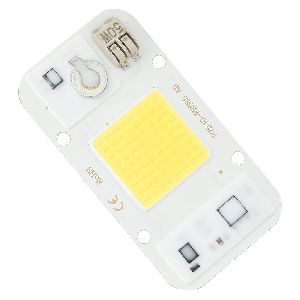 220V Hochspannung Treibefreie Lichtquelle 50W LED-Chip LED Integrierte Lampenperle für Pflanzenwachstumslicht
