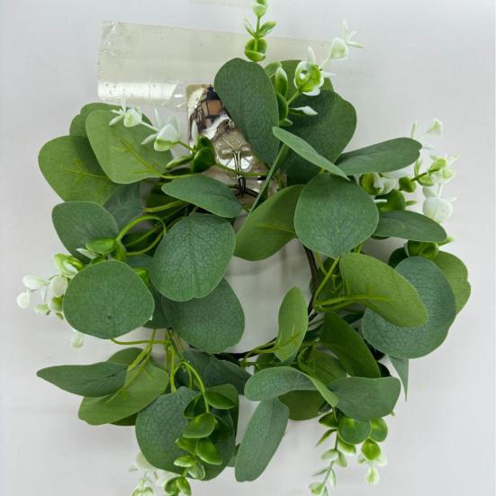 Christmas Cabinet Wreath Pine Needles Berries Pine Cones Decor Kitchen Shelves Indoor Outdoor Garland