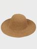 Womens Crochet Wide Brim Foldable Straw Hat For Beach Summer Vacation