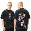 2026 Estate Saldo Estivo Anime BLEACH Kuchiki Rukia Magliette Lavate Uomo Donna alla Moda Harajuku T-shirt Manica Corta Abbigliamento Casual