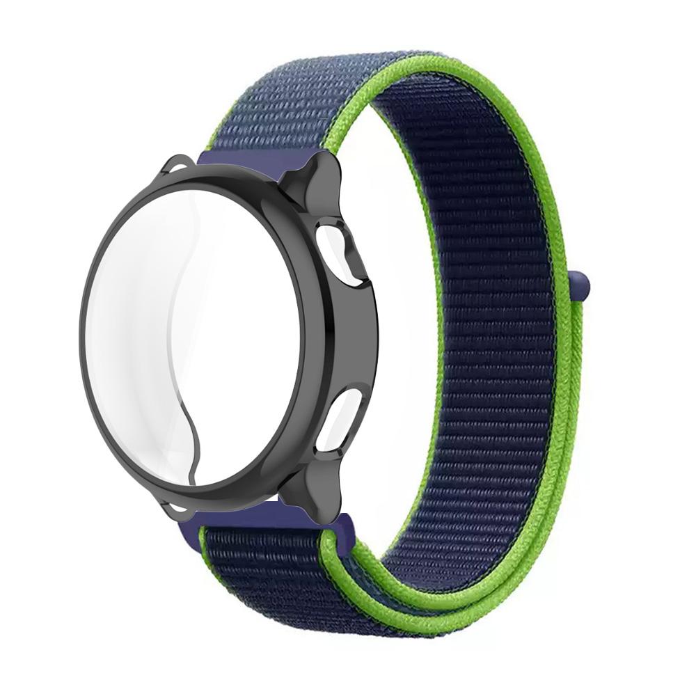 

Нейлоновый ремешок для Garmin Vivoactive 6 Active6 защитный чехол + сменный ремешок для часов Garmin Active6 небесно-голубой