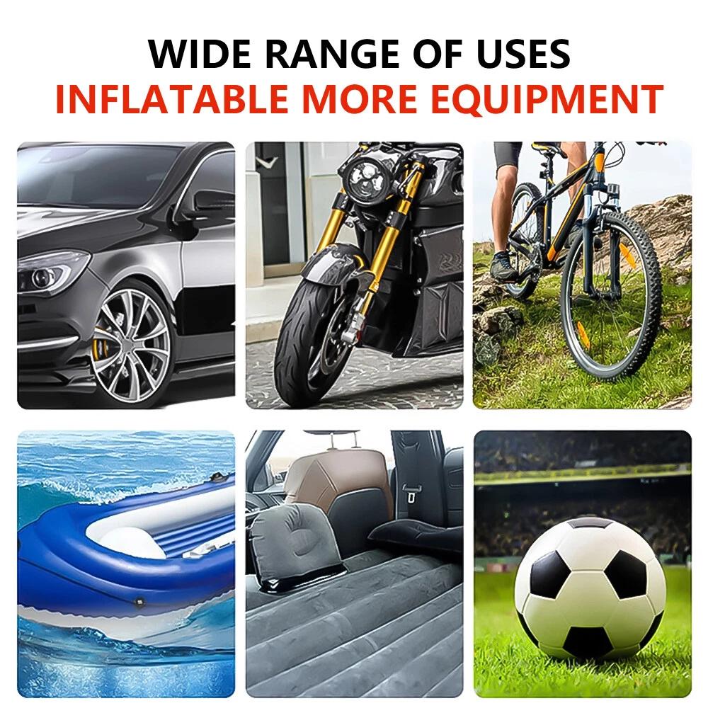 Umflați Rapid 150 PSI Digital Electric Portabil Pompă Compresor Anvelope Pompă de Aer 12V Umflator Anvelope Auto Compresor de Aer Portabil