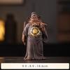 Zhong Kui Taoist Sculpture Ceramic Figurine for Feng Shui Protection Ward Off Evil Spirits, Bring Wealth Luck, Home Office Decor