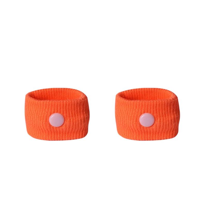 2 STuks Reizen Anti Zeeziekte Polsband Medische Antiemeticum Hoge Elasticiteit Sportarmband Verlicht Buiten Reisziekte