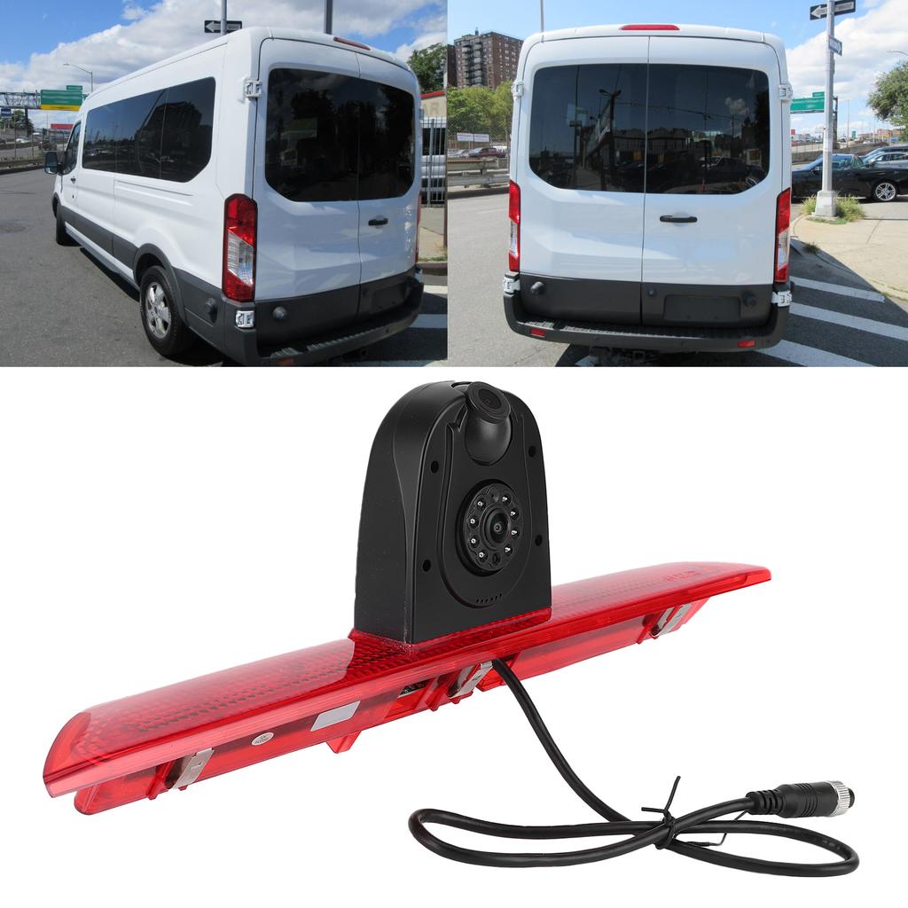 3rd Brake Light Dual Rear View Camera CCD Image Sensor High Definition Fit for Transit 2014 2018