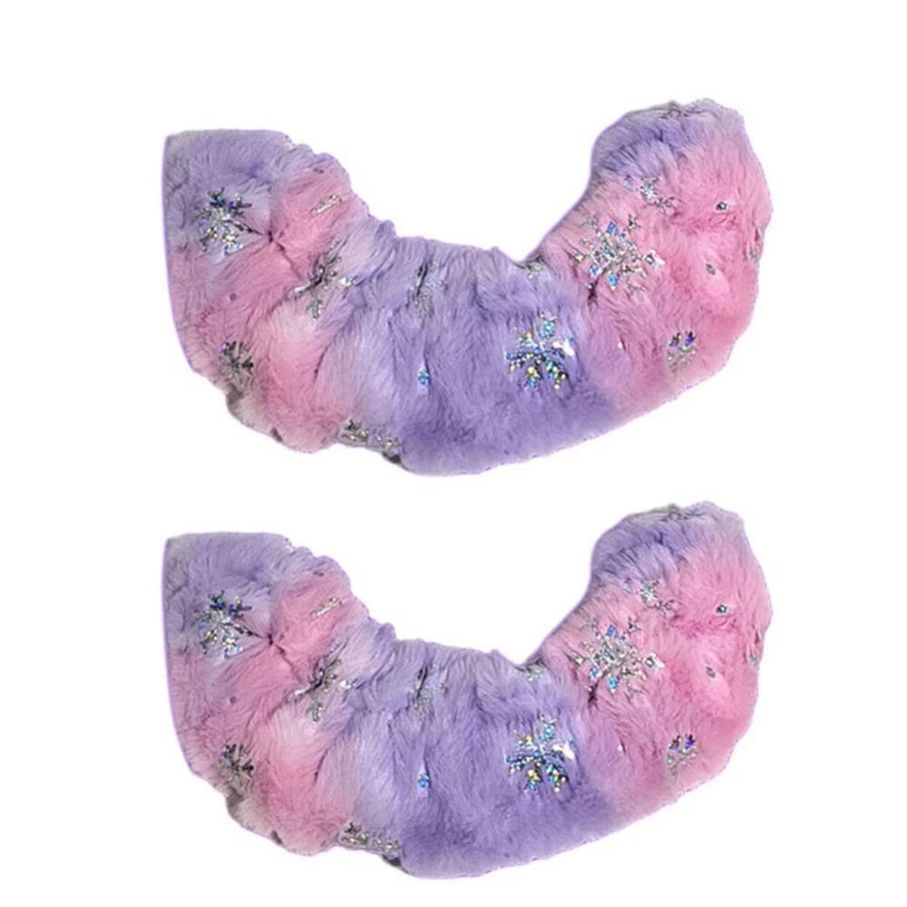 Plush Case Skate Shoes Protector Soft Protector Flannel Skate Guards  Men Women