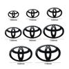 Cybf9 For Toyota Camry Corolla RAV4 Yaris  Hilux 3D Car Logo Series Front Head Grill Hood Bonnet Emblem Rear Tail Bumper Trunk Badge
