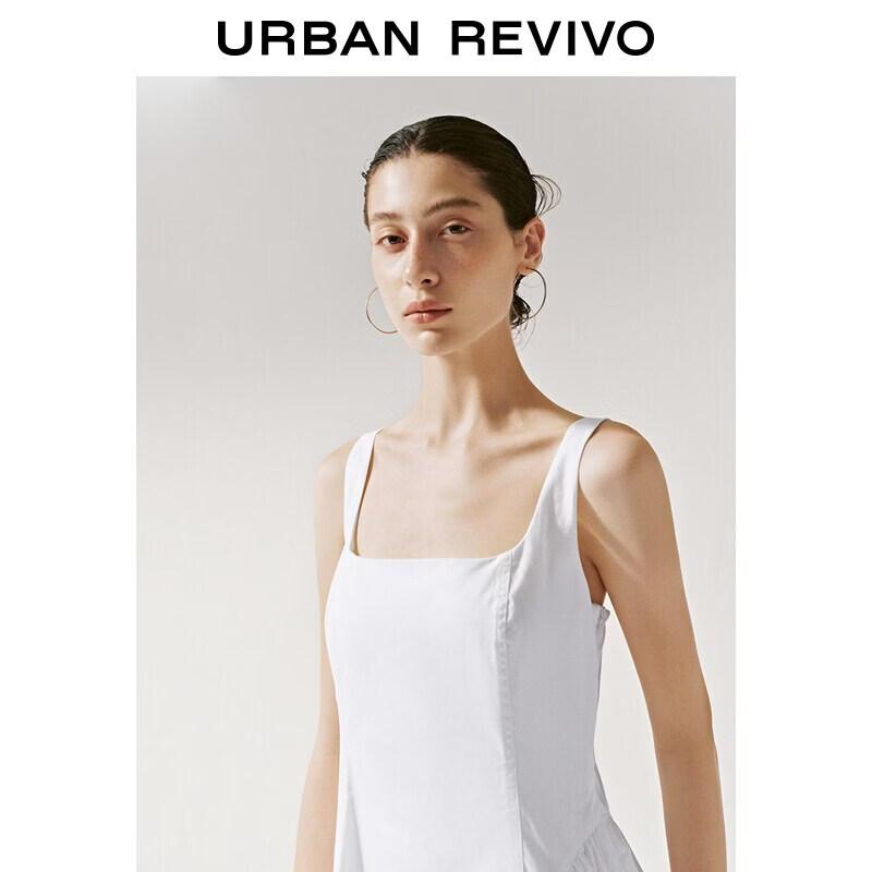 UR Women's Classic Pleated Sleeveless Mini Dress