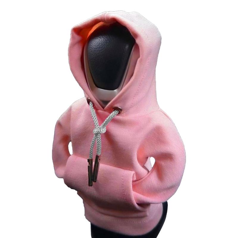 3Pcs/1Pc Universal Car Gear Shift Handle Hoodie Cover Knob Hoodie Cover Decoration Fit Manual Automatic Car Interior Accessories
