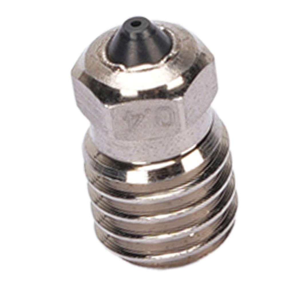 3PCS Extruder Hotend Nozzles High Flow Hardened Steel Nozzle Replacement for Lab X1 P1P 3D Printer