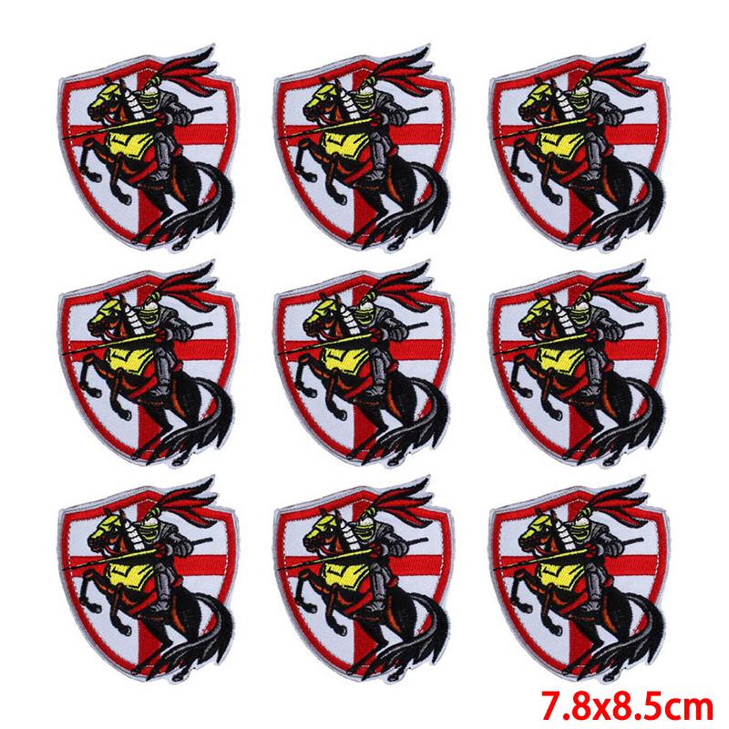 10 pezzi/lotto toppa da ricamo all'ingrosso termoadesiva sulle toppe per abbigliamento toppe su vestiti giacche decorazioni applique forniture per cucire