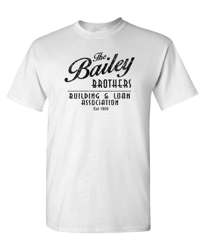 BAILEY BROTHERS BUILDING AND LOAN - Unisex Cotton T-Shirt Tee Shirt XL