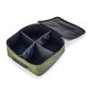 Portable Fishing Tackle Bag Waterproof Fishing Bag with 3 Adjustable Dividers for Spinning Baitcasting Fly Reels