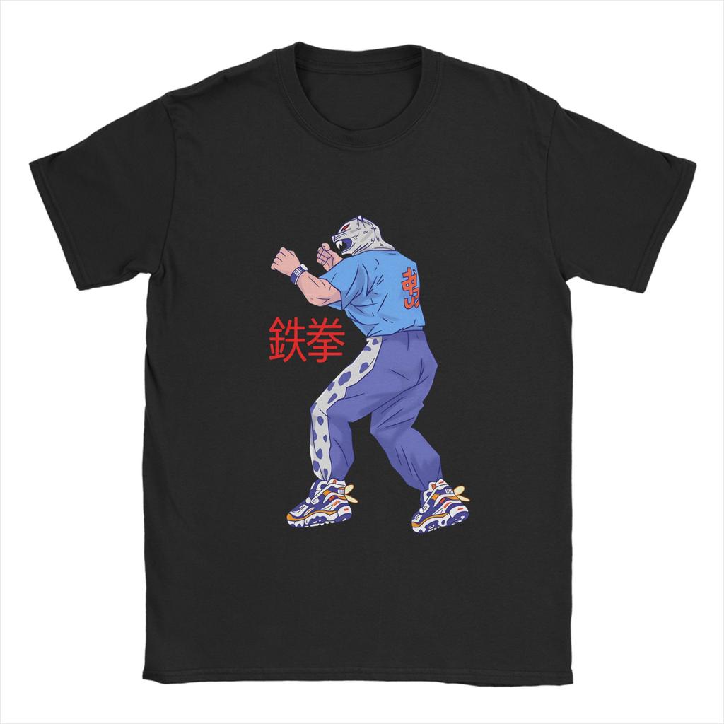 Funny Tekken Game T-Shirt Men Crewneck Pure Cotton T Shirts Short Sleeve Tee Shirt Adult Clothes - Men's Summer Cotton Grap...