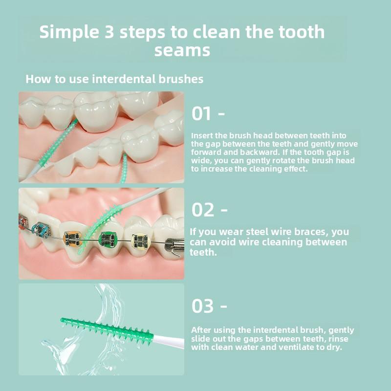 150Pcs Dental Floss Water Pick Dental Dentistry Beauty Health Dental Products Tooth Pick Interdental Brushes Dental Supplies