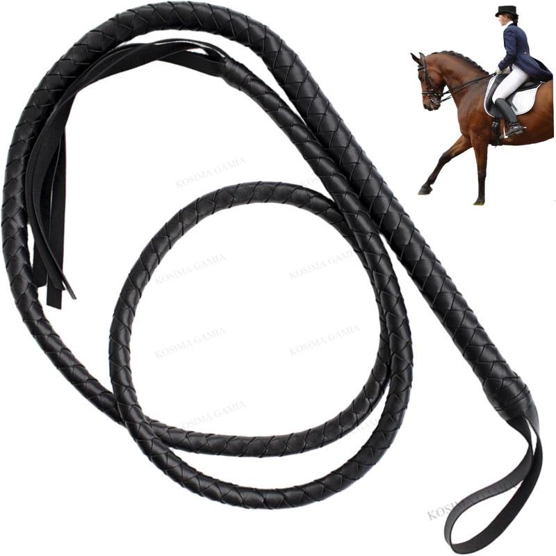 Xiaomi 1.8m Synthetic Leather Whips Prop Whips PU Leather Whip Western Cowboys Circus Trainers and Role-Playing Accessories