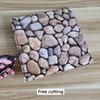 5PCS 10PCS of Pebble Pattern Self-adhesive Wall Stickers,Room Decoration,Wall Decoration,Peel And Stick,Movable Wallpaper