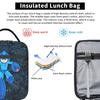 Mega Man Cartoon Lunch Bag School Portable Insulated Thermal Lunch Bags For Child  Oxford Custom Cooler Bag