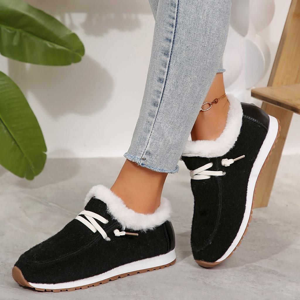 Women Winter Warm Sneakers Female Tennis Shoes Fitness Sport Shoes Ladies Trainers Anti Slip Outdoor Walking Footwear