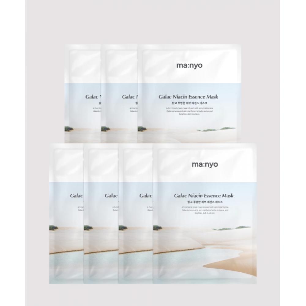 Manyofactory Galac Niacin Essence Mask 7 Sheets none