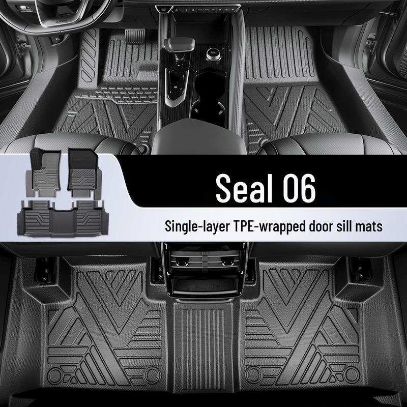 Full Coverage TPE Floor Mats for 2025 BYD Seal 06 DMi EV
